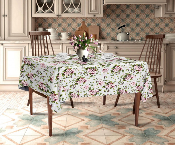 Скатерть из рогожки 150х145 - М - 5461