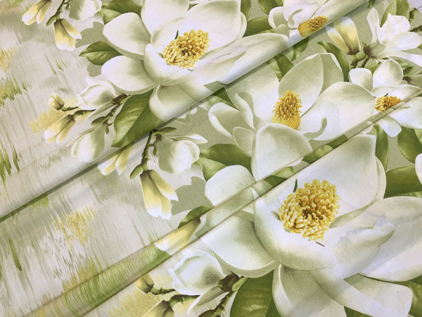 Простыня перкаль 150х220 - 110 - Озеро Цветов                                                                     